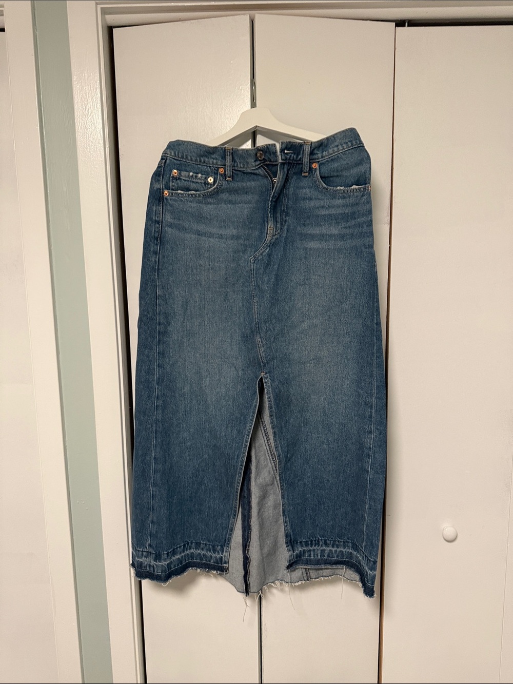 GAP Light Blue Denim Skirt